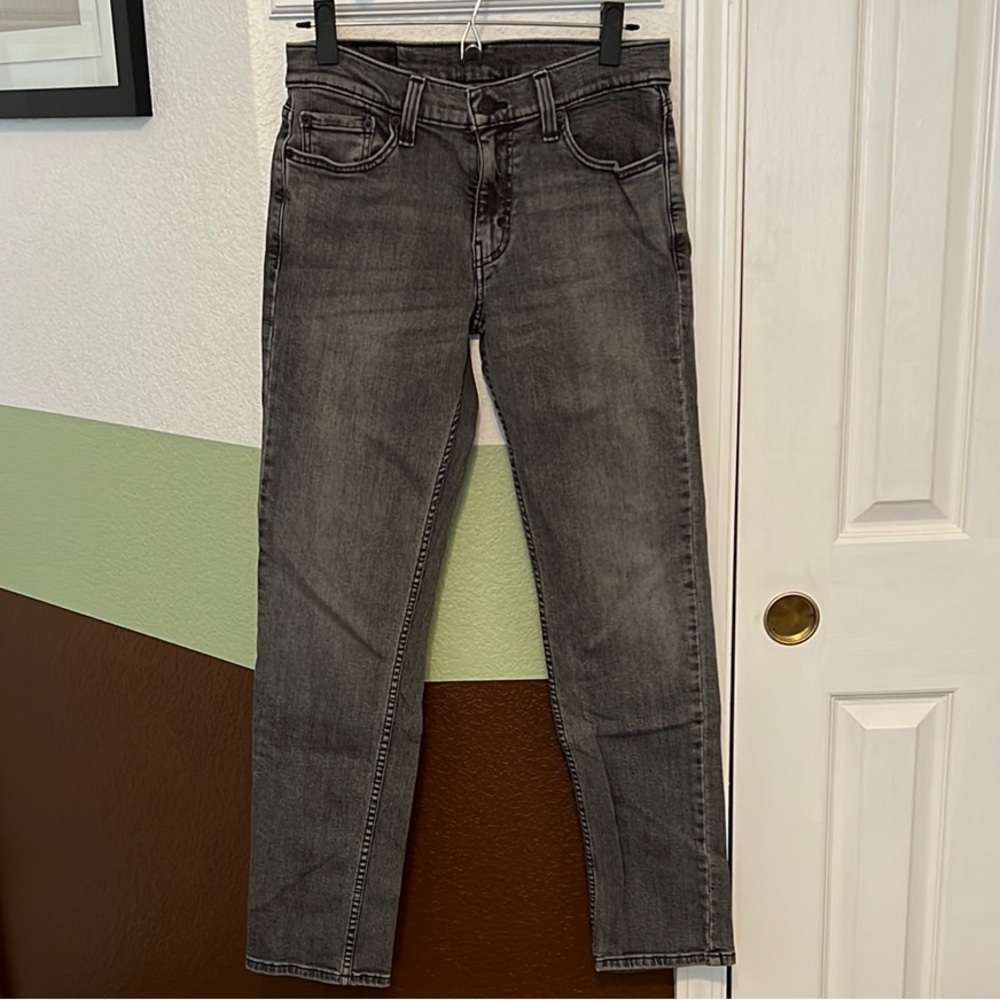 Like New - Levi's 511 Faded Black Jeans